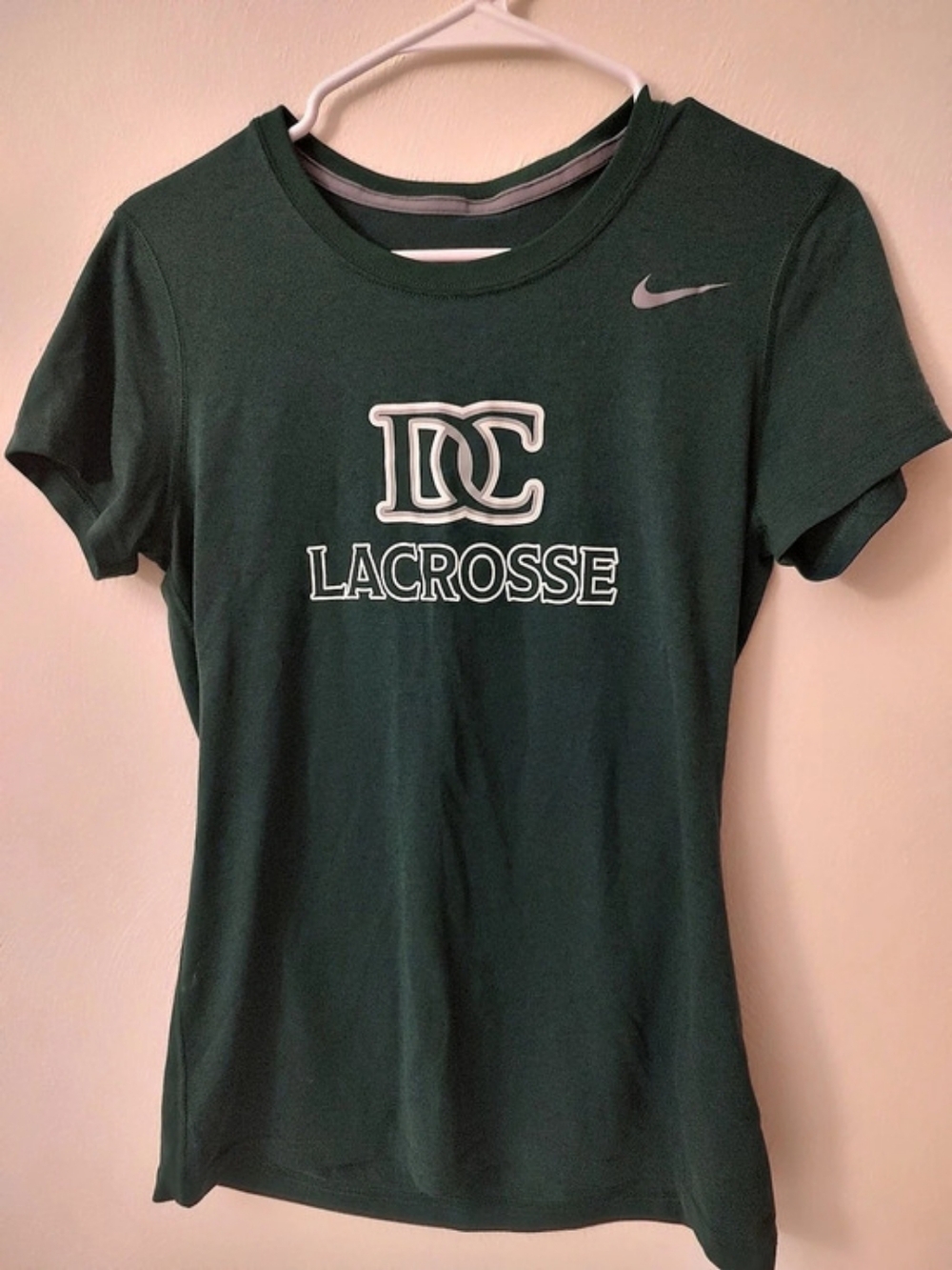 Nike Dri-FIT Women's Green Short Sleeve Tee